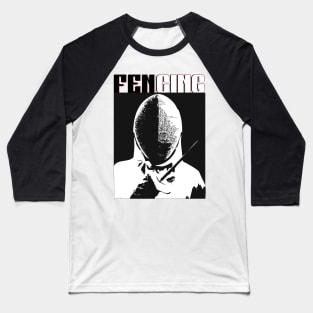 Vector Fencing Baseball T-Shirt